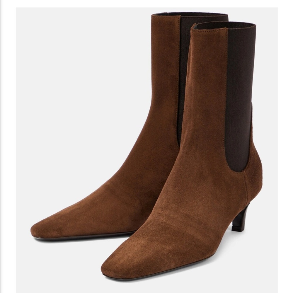 Toteme suede ankle boots